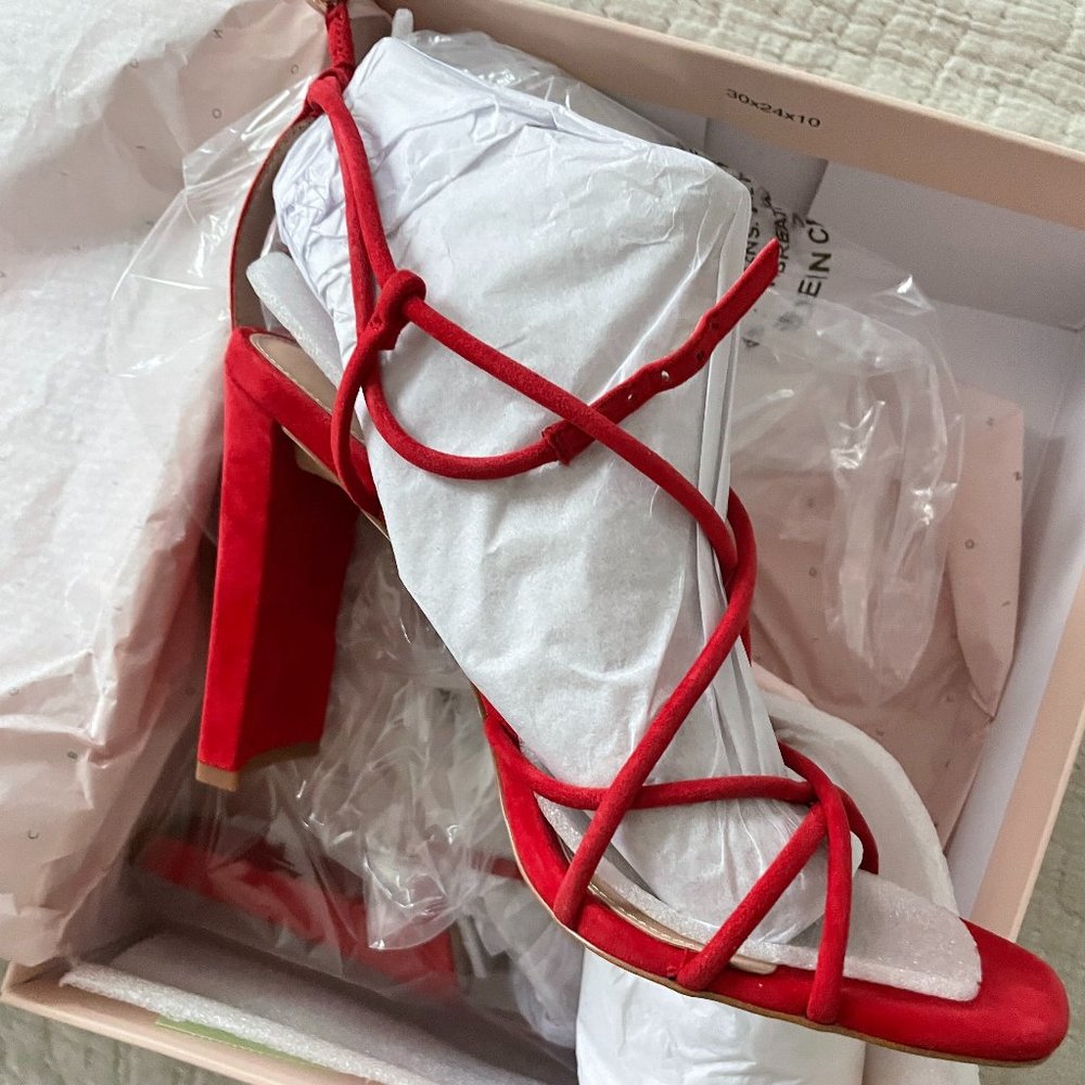 BCBGeneration Red Sandal - New